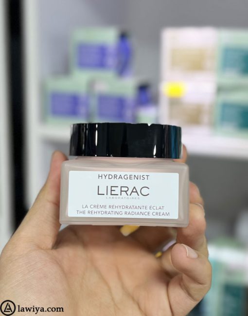 کرم آبرسان هیدراژنیست لیراک اکسیژن رسان اصل و اورجینال فرانسه 50میل - LIERAC hydragenist moisturizing oxygenating cream