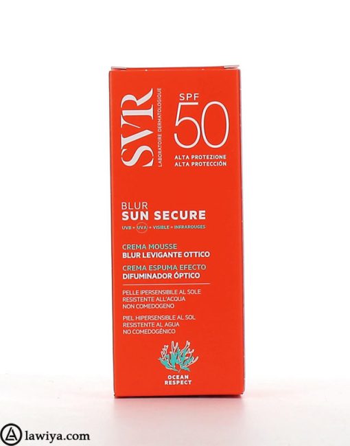 کرم ضد آفتاب اس وی آر spf 50 مدل بلر اصل فرانسه - SVR SUN SECURE BLUR SPF 50+