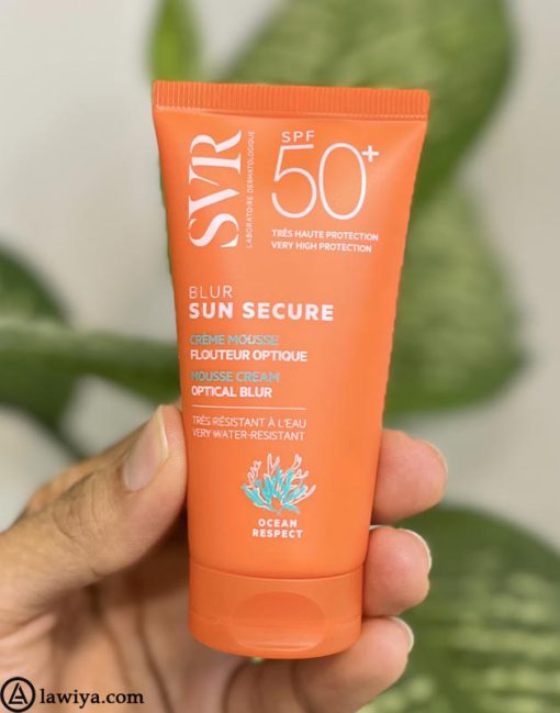 کرم ضد آفتاب اس وی آر spf 50 مدل بلر اصل فرانسه - SVR SUN SECURE BLUR SPF 50+