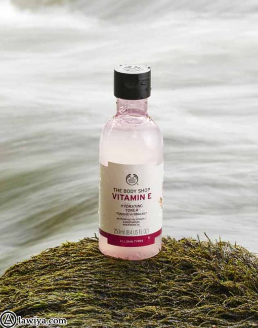 تونر آبرسان ویتامین E بادی شاپ 250 میل اصل انگلیس - The Body Shop Vitamin E Hydrating Toner 250 ml