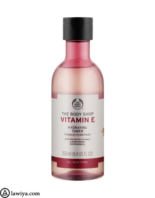 تونر آبرسان ویتامین E بادی شاپ 250 میل اصل انگلیس - The Body Shop Vitamin E Hydrating Toner 250 ml