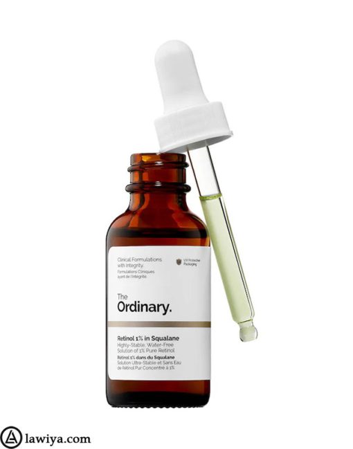 سرم ضد چروک رتینول 1% اوردینری اصل کانادا - The Ordinary Retinol Serum 1% in Squalane2