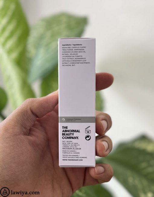 سرم ضد چروک رتینول 1% اوردینری اصل کانادا - The Ordinary Retinol Serum 1% in Squalane8