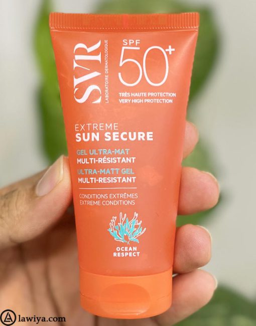 ژل ضد آفتاب اس وی آر ژل الترا مت spf 50 اصل فرانسه - svr sun secure extreme ultra-matt gel spf50+ 50ml