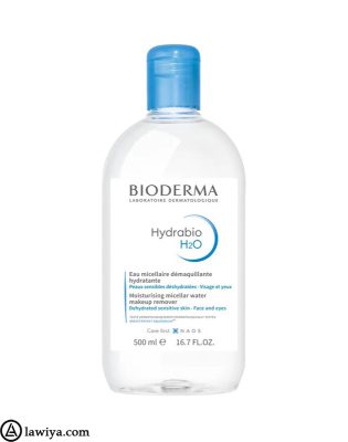 محلول پاک کننده آرایش بایودرما اصل فرانسه - Bioderma Hydrabio H2O Solution Micellaire 500ml