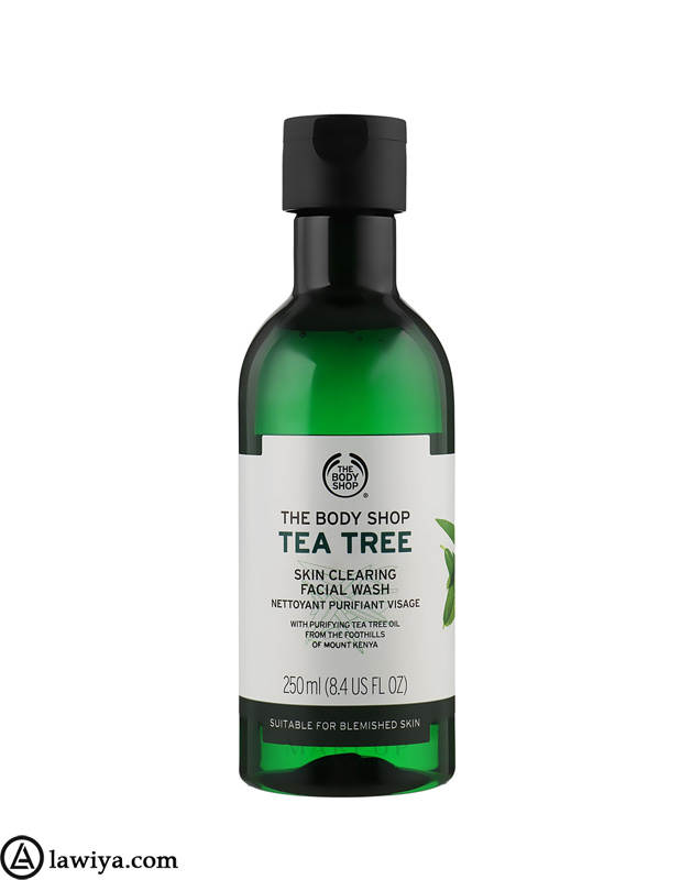 ژل شستشوی درخت چای بادی شاپ 250 میل اصل انگلیس - The Body shop Tea Tree Skin Clearing 250 ml