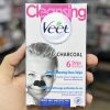 چسب‌ پاک کننده بینی ویت اصل فرانسه مدل Charcoal زغالی بسته 6عددی | Veet Deep Cleansing Nose Strips Charcoal