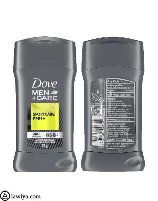 مام ضد تعریق sport care fresh مردانه داو اصل آمریکا 75 گرم | dove sport care fresh deodorant