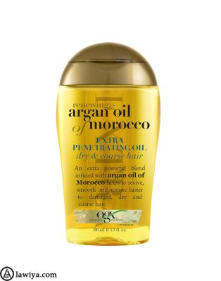 روغن مو آرگان او جی ایکس اصل 100 میلی لیتر | OGX Extra Strength Renewing + Argan Oil of Morocco