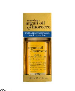 روغن مو آرگان او جی ایکس اصل 100 میلی لیتر | OGX Extra Strength Renewing + Argan Oil of Morocco