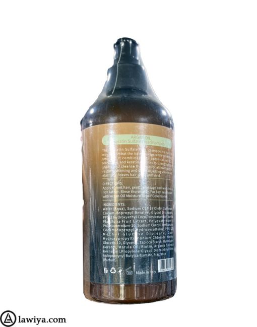 شامپو کراتین بدون سولفات منگراو آلترگو اصل ایتالیا - Mangrove keratin shampoo sulfate free 500ml