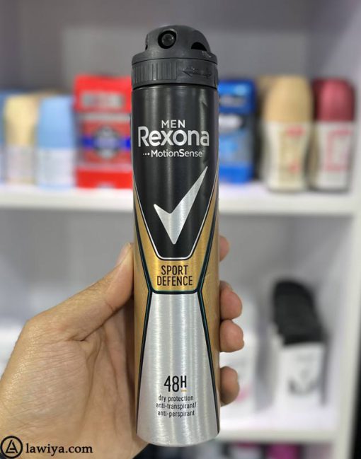 اسپری ضد تعریق مردانه اسپرت دیفنس رکسونا اصل ایتالیا - Rexona Men MotionSense Sport Defence spray 200ml