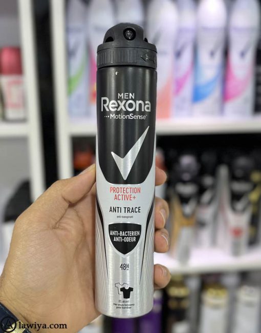 اسپری ضد تعریق مردانه پروتکشن اکتیو رکسونا - Rexona Men Motionsense Active Protection + Anti Trace 200ml