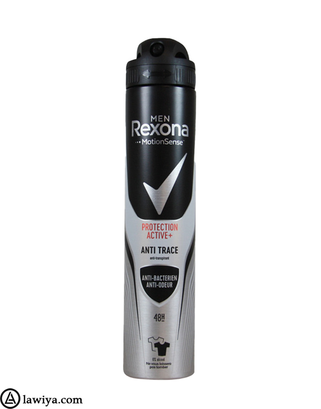 اسپری ضد تعریق مردانه پروتکشن اکتیو رکسونا - Rexona Men Motionsense Active Protection + Anti Trace 200ml