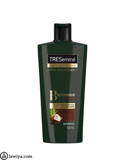 شامپو ترزمه شیر نارگیل و آلوئه ورا اصل هلند - Tresemme Shampoo Coconut & Aloe Vera 700Ml