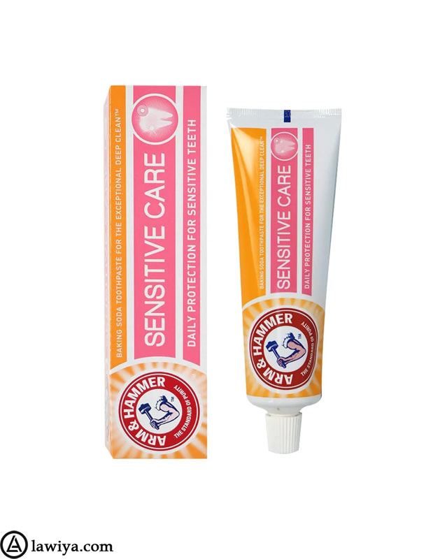 خمیر دندان سنسیتیو کِر آرم اند همر اصل آمریکا - Arm & Hammer ToothPaste Sensitive Care 125g