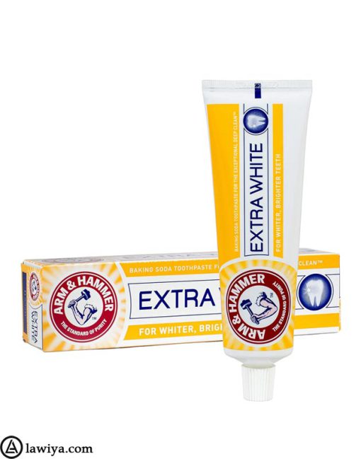 خمیردندان سفیدکننده آرم اند همر اصل آمریکا - 125 ml Arm & Hammer Toothpaste Extra White