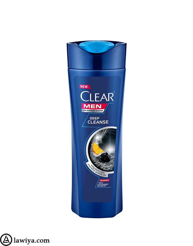 شامپو زغال و پرتقال کلیر مردانه 315 میل اصل - CLEAR Men Deep Cleanse Anti-dandruff Shampoo 315 ML