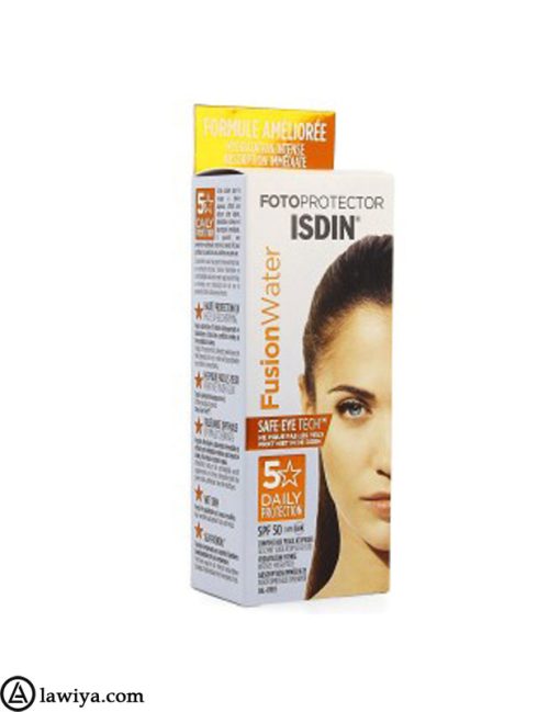 ضد آفتاب بی رنگ ایزدین فیوژن واتر spf+50 اصل اسپانیا3