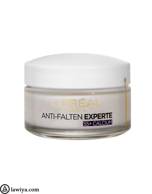 کرم شب ضد چروک لورال بالای 55 سال مدلanti-falten اصل آلمان حجم 50میل|LOREAL anti falten experte +55 cream