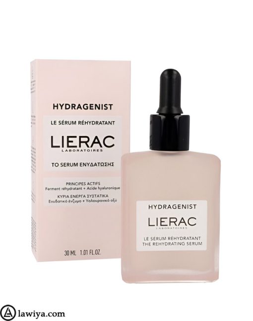 سرم آبرسان هیدراژنیست لیراک اصل فرانسه - Lierac Hydragenist Rehydrating Serum 30ml