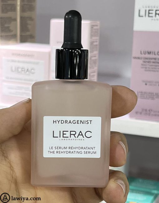 سرم آبرسان هیدراژنیست لیراک اصل فرانسه - Lierac Hydragenist Rehydrating Serum 30ml