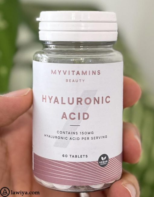 قرص هیالورونیک اسید مای ویتامینز ۶۰ عددی اصل انگلیس | MyVitamins Hyaluronic Acid 60 tablets