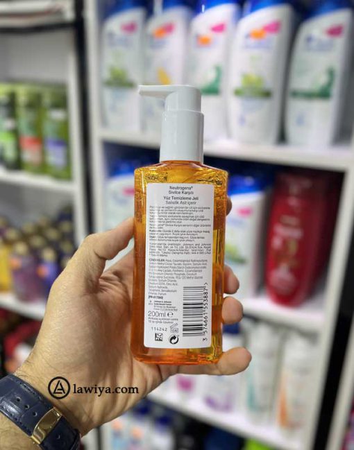 ژل شستشوی صورت نوتروژینا ضد جوش اصل 200ml8