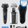 ماشین اصلاح موی صورت پاناسونیک مدل ES-LV97 همراه با پایه شارژ اصل ژاپن - Panasonic ES-LV97 -K Rechargeable Shaver