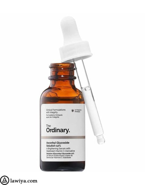 سرم آسکوربیل گلوکوزید 12% اوردینری حاوی ویتامین C اصل کانادا - The Ordinary Ascorbyl Glucoside Solution 12% 30 ml