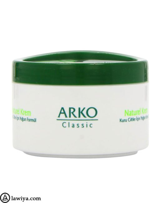 کرم مرطوب کننده کلاسیک آرکو مدل NATURAL CLASSIC اصل ترکیه حجم 250 میل|Arko Cream Classic Natural