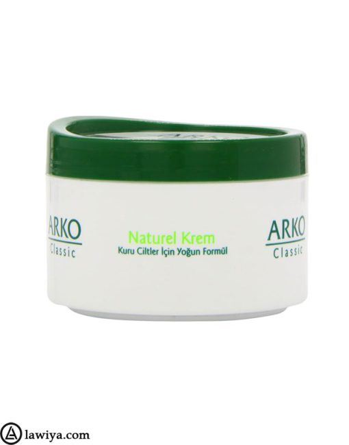 کرم مرطوب کننده کلاسیک آرکو مدل NATURAL CLASSIC اصل ترکیه حجم 250 میل|Arko Cream Classic Natural