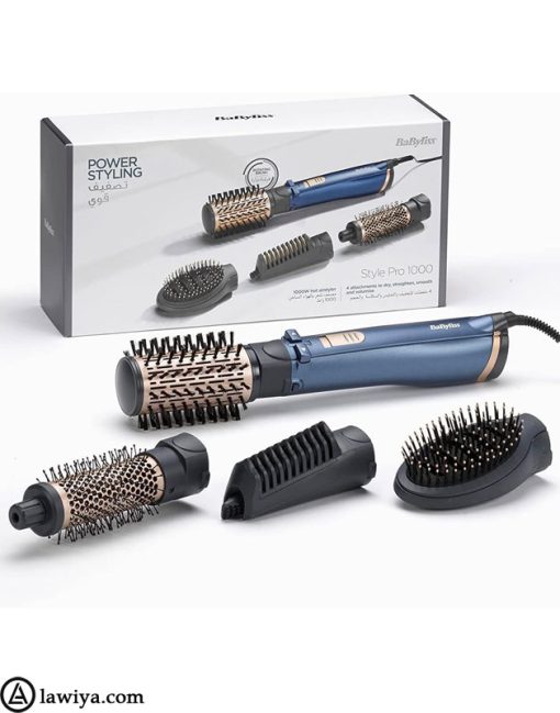 سشوار چرخشی بابلیس مدل AS965SDE اصل ایتالیا|Babyliss AIR STYLER PRO 1000, Blue