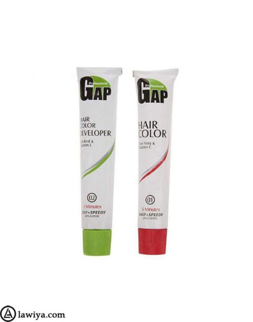 کیت رنگ موی مردانه گپ من پرفکت اصل انگلیس 50 میلی لیتر | Gap Men Perfect Anti-Grey Hair Color Cream