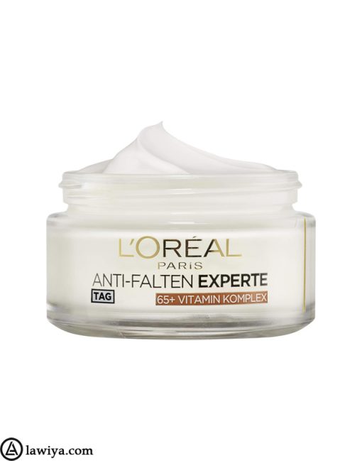 کرم روز ضدچروک لورال +65 اصل آلمان - L'Oreal Paris Wrinkle Expert 65+ Day Cream 50ml