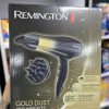 سشوار حرفه‌ای رمینگتون گلد داست اصل انگلیس - remington gold dust 2400w hair dryer