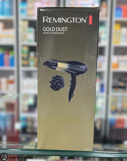 سشوار حرفه‌ای رمینگتون گلد داست اصل انگلیس - remington gold dust 2400w hair dryer