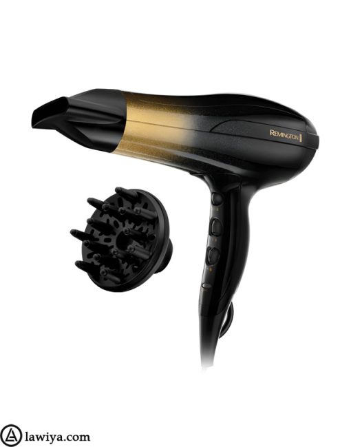 سشوار حرفه‌ای رمینگتون گلد داست اصل انگلیس - remington gold dust 2400w hair dryer