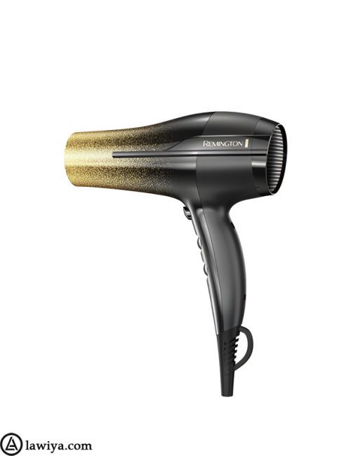 سشوار حرفه‌ای رمینگتون گلد داست اصل انگلیس - remington gold dust 2400w hair dryer