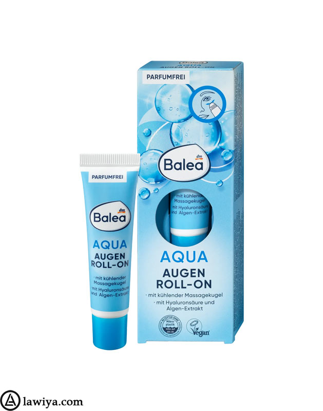 رول دور چشم آکوا باله آ اصل آلمان | Balea Aqua Augen Roll-On, 15 ml