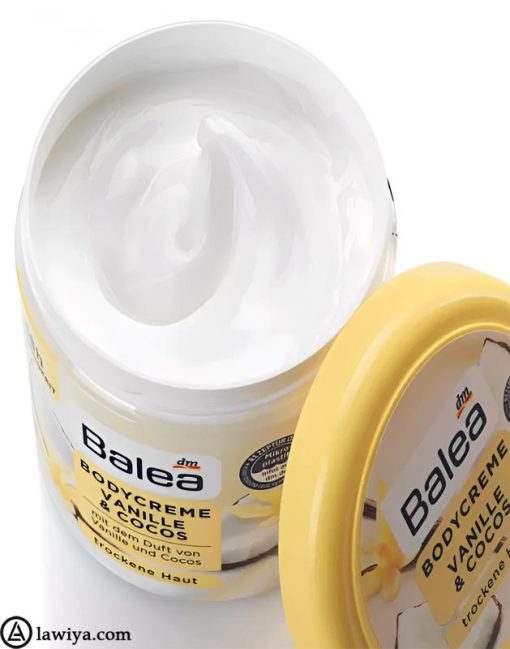 کرم بدن وانیل و نارگیل باله آ اصل آلمان | Balea Bodycreme Vanille & Cocos 500 ml