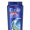 شامپو ضد شوره و خنک کننده کلیر حاوی عصاره نعنا مردانه اصل حجم 400 میل|Clear Men Cool Sport Menthol Shampoo