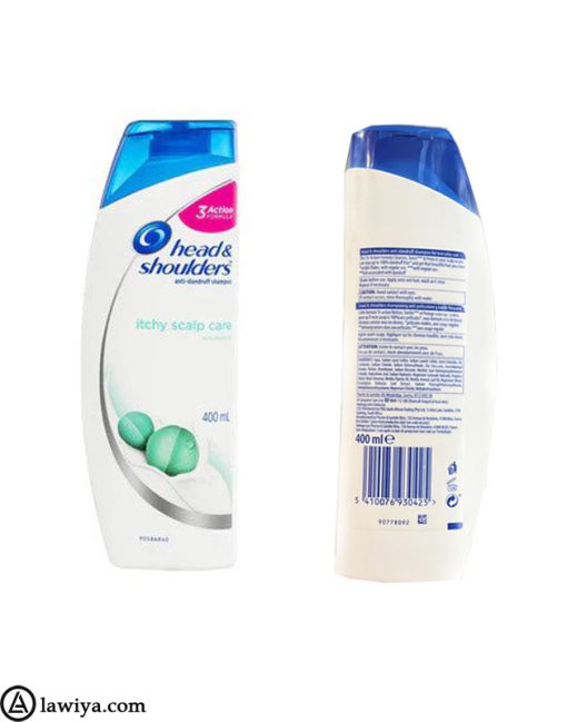 شامپو ضد خارش نعنا هد اند شولدرز اصل فرانسه مدل ضد شوره حجم 400 میل| Mint Head and Shoulders anti-itch shampoo