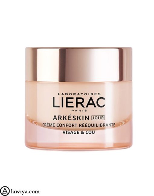 کرم روز ضدچروک آرکسکین لیراک اصل فرانسه - lierac arkeskin jour creme confort rééquilibrante 50ml