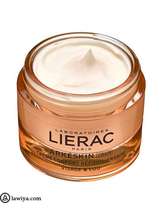 کرم روز ضدچروک آرکسکین لیراک اصل فرانسه - lierac arkeskin jour creme confort rééquilibrante 50ml