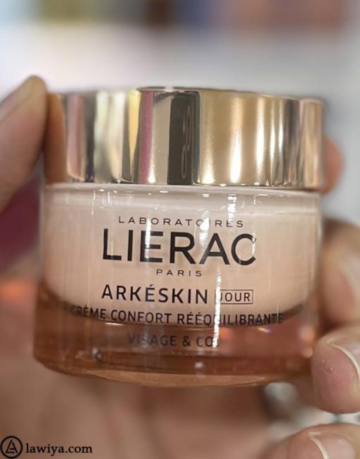 کرم روز ضدچروک آرکسکین لیراک اصل فرانسه - lierac arkeskin jour creme confort rééquilibrante 50ml