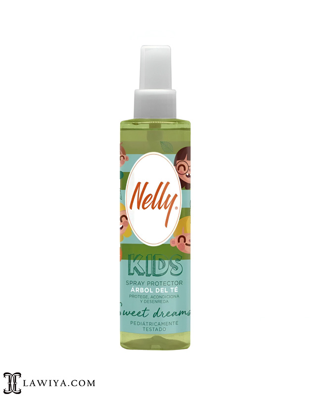 اسپری نرم کننده دو فاز مو کودک نلی 200 میل | NELLY KIDS Spray protector Árbol del té