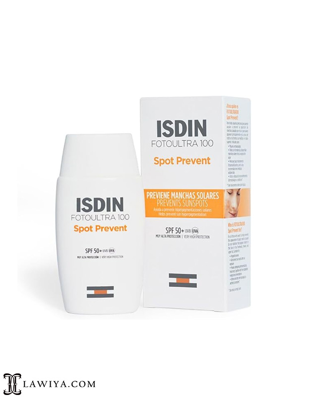 ضد آفتاب ایزدین Isdin ضد لک مدل اسپات پریونت Spot Prevent بی رنگ اصل اسپانیا