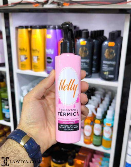 اسپری محافظ حرارتی مو نلی NELLY مدل HEAT PROTECTION SPRAY