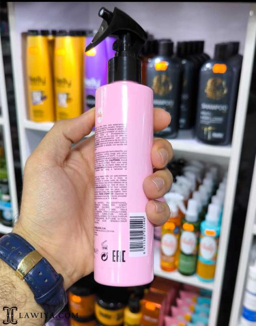 اسپری محافظ حرارتی مو نلی NELLY مدل HEAT PROTECTION SPRAY اصل اسپانیا حجم 200 میل